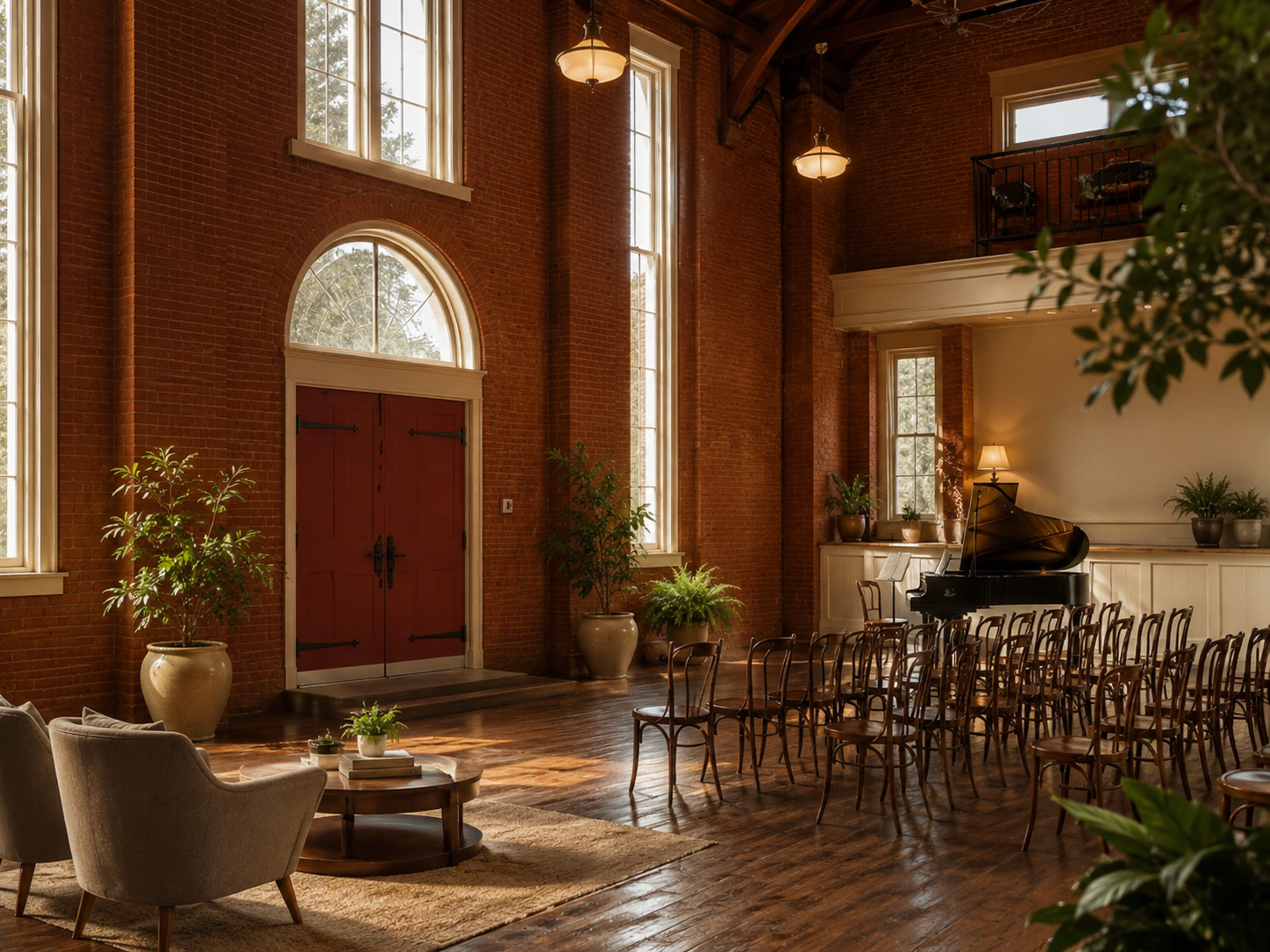 Warm preserved gathering space